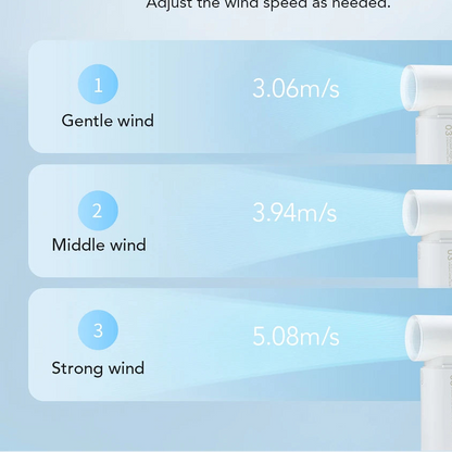 IMYCOO High Speed Portable Turbo 4000Mah Pocket Handheld Fan Wholesale Custom Electric Rechargeable USB Mini Handy Fan